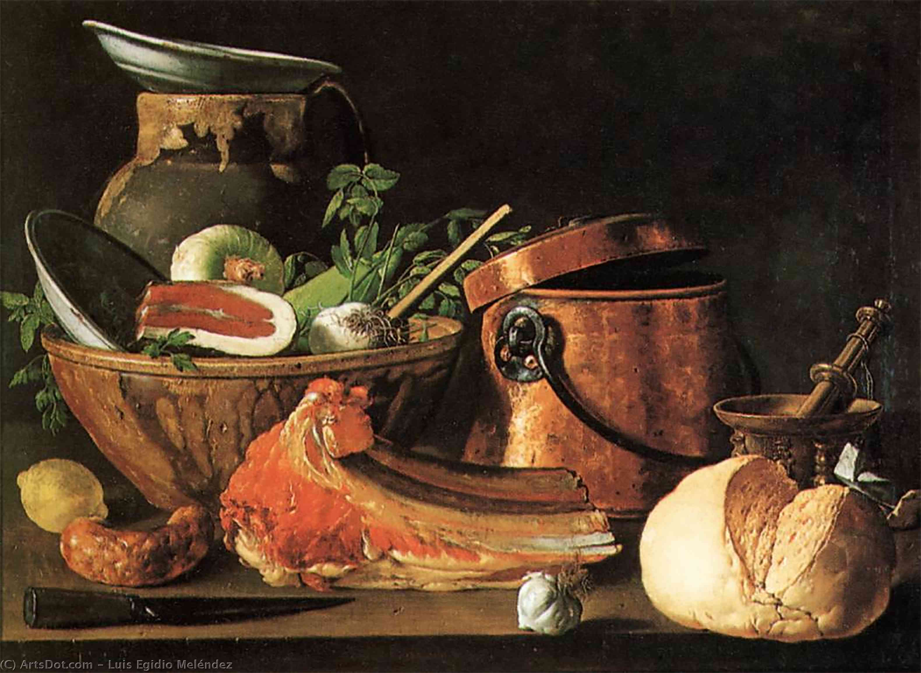 Still-life — Luis Egidio Meléndez