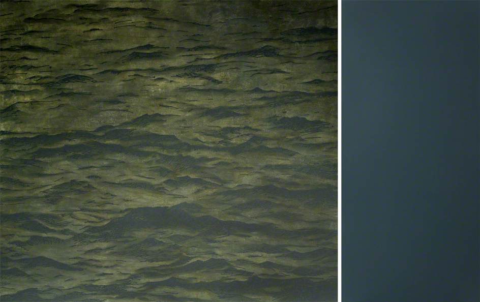 Sea Loch, Point Of Departure (diptych) — Donald Urquhart