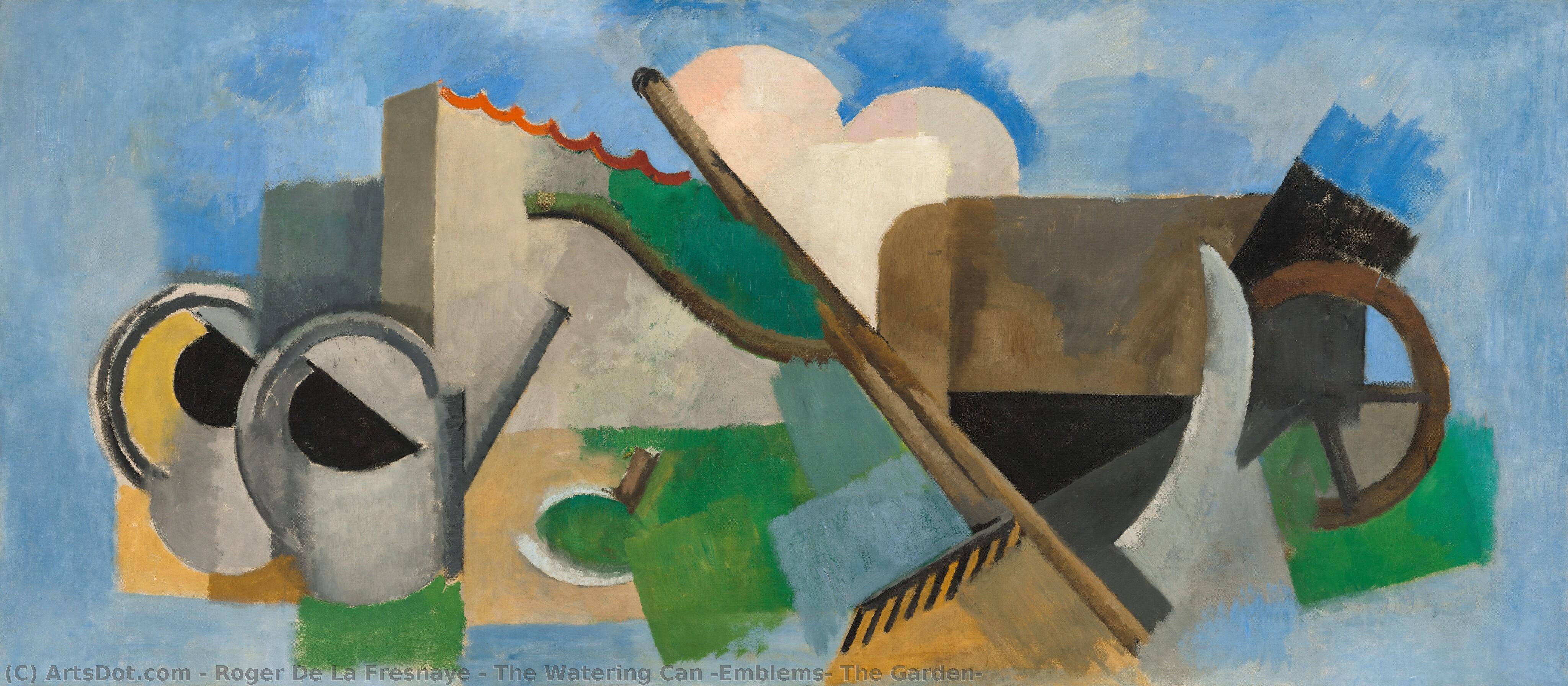 The Watering Can (emblems: The Garden) — Roger De La Fresnaye