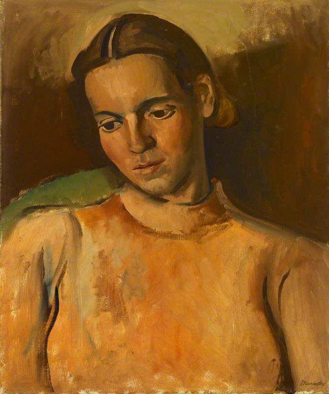 Portrait Of A Girl — Bernard Meninsky
