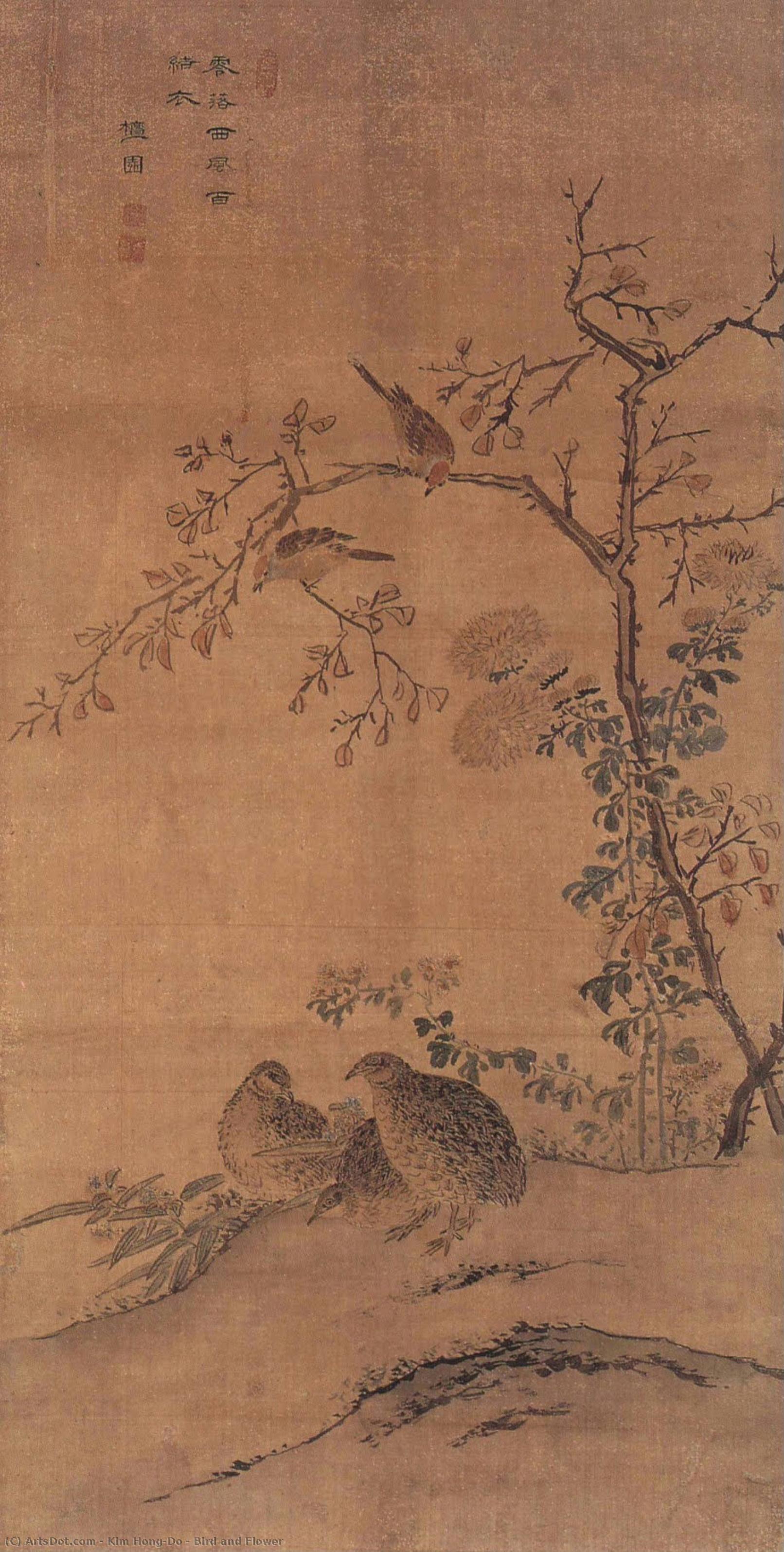 Bird And Flower — Ким Хон До