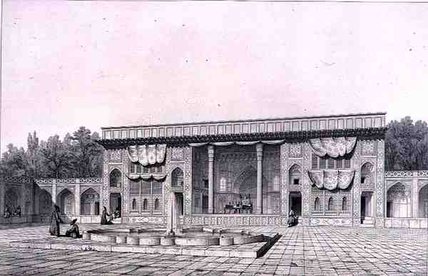 Throne Pavilion, In Teheran — Pascal Xavier Coste