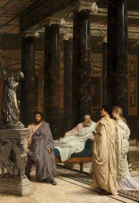 A Lover Of Art — Lourens Alma Tadema
