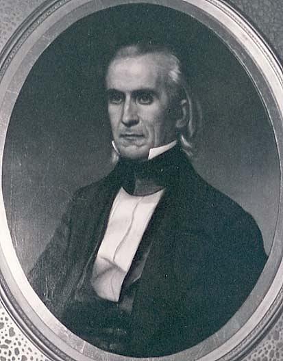 James K. Polk (1795 1849), (painting) — George Peter Alexander Healy