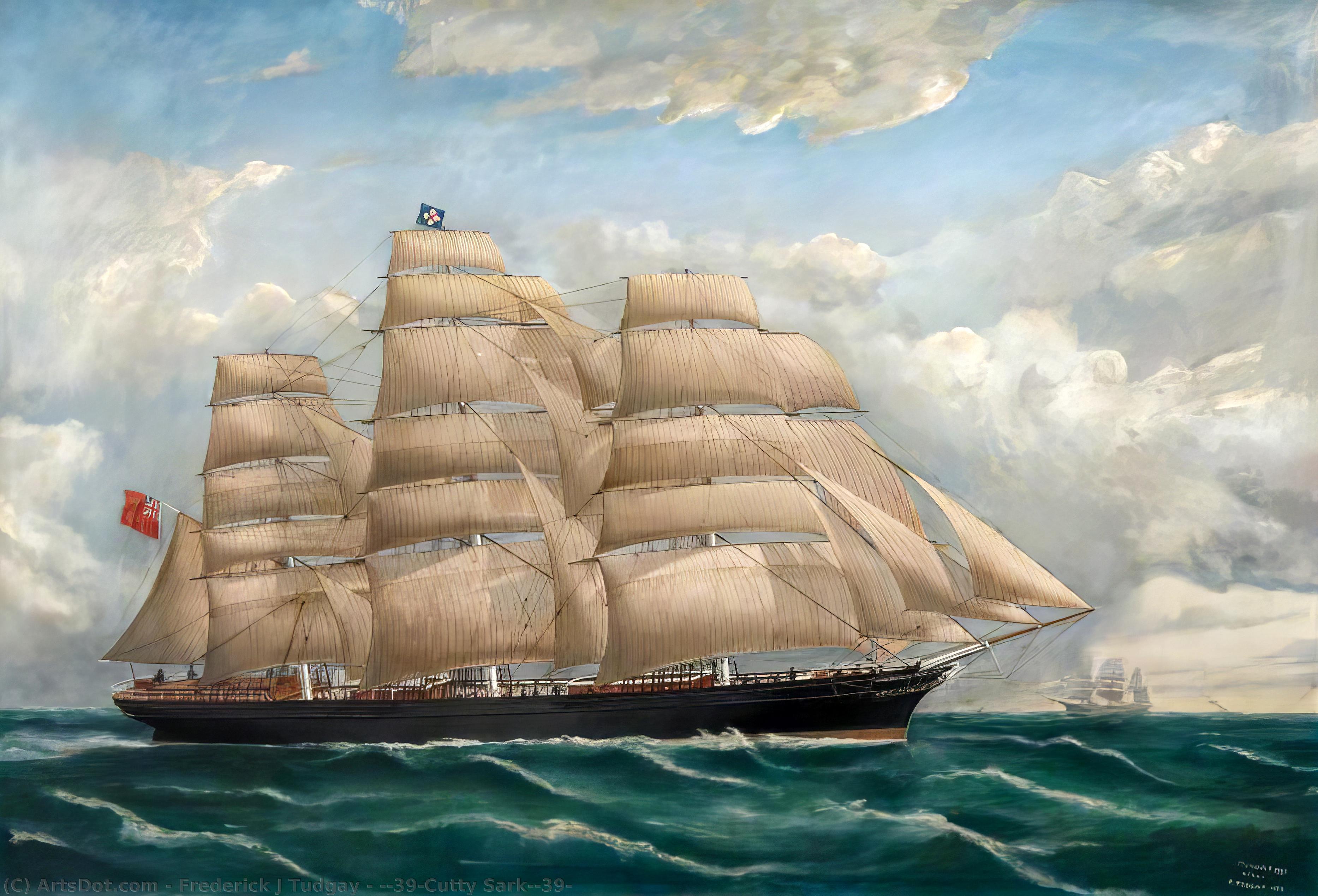 'cutty Sark' — Frederick J Tudgay