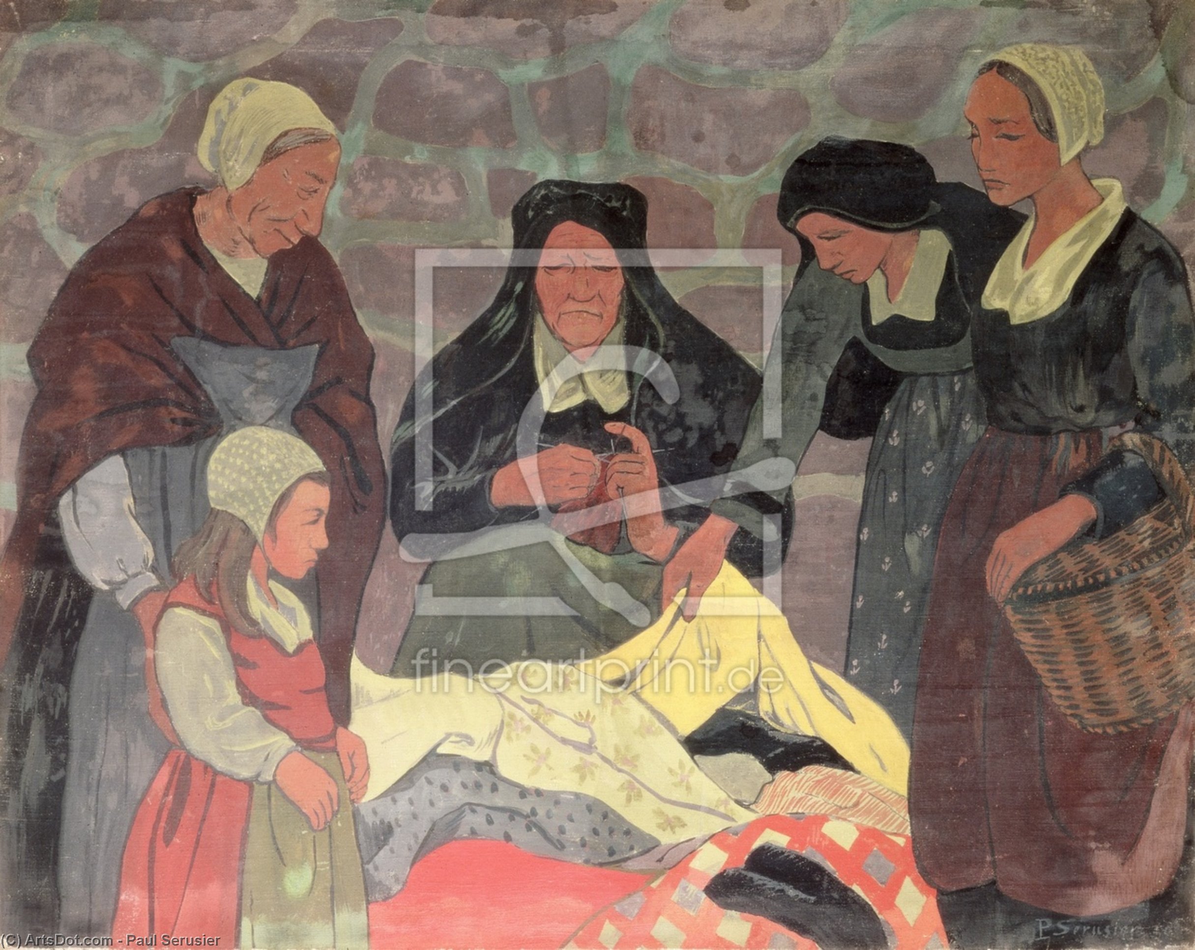 The Fabric Seller — Paul Sérusier