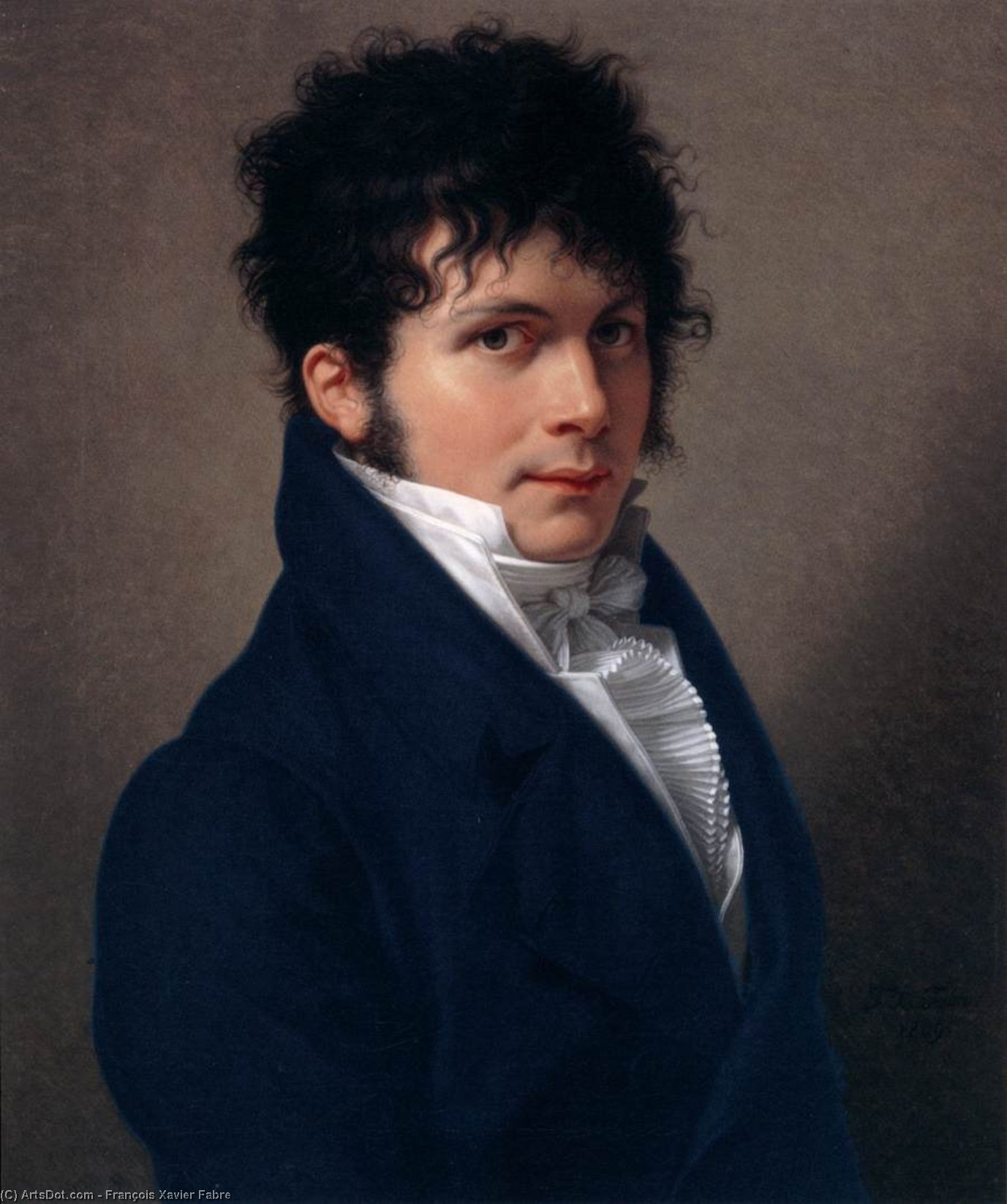 Portrait Of A Man — François Xavier Fabre