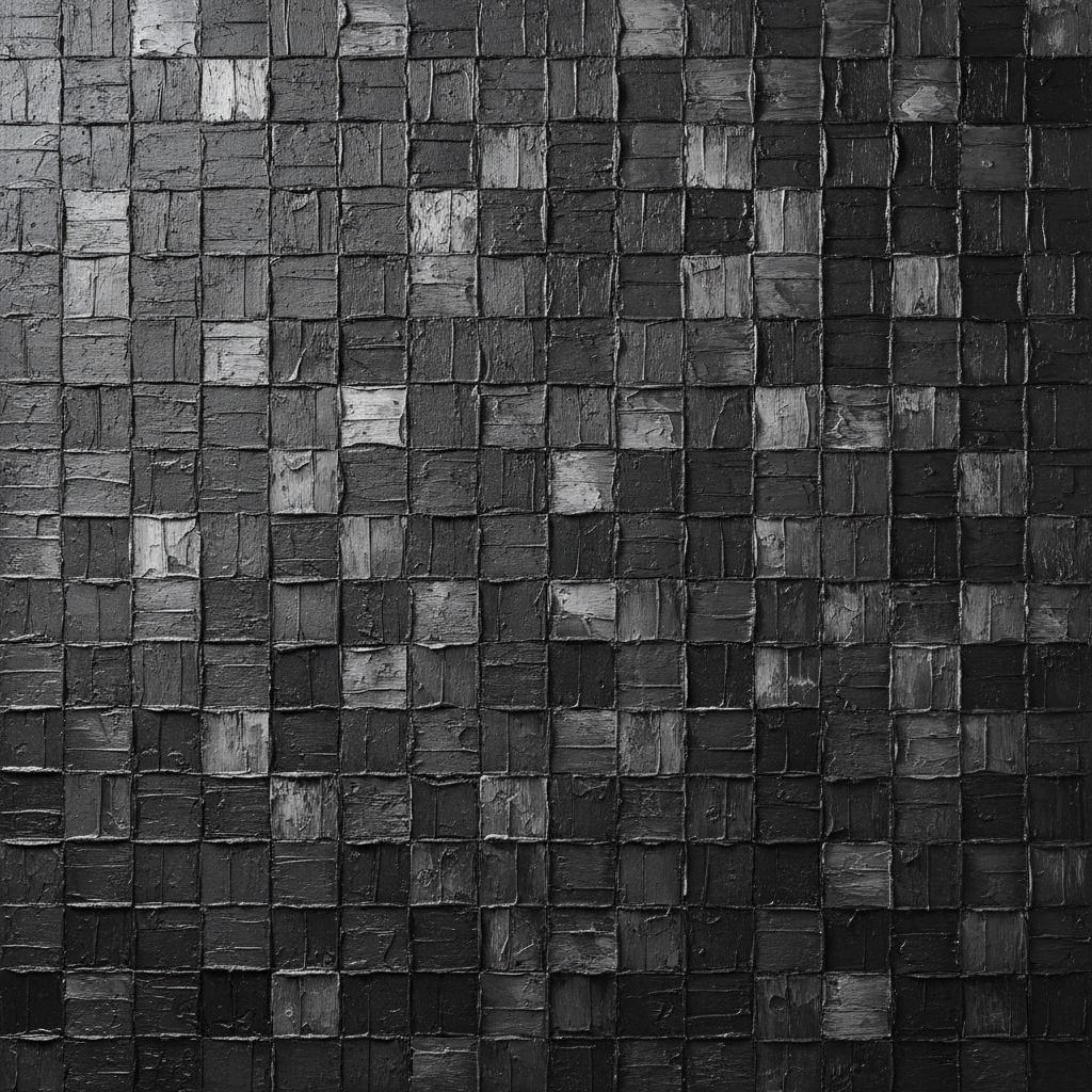 Monolithic Fragments In Obsidian And Ash: A Singular Study Of Structured Chaos — David Moreau