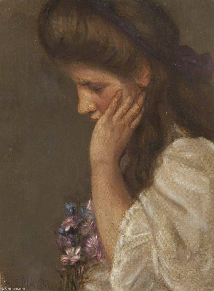 Girl With A Posy — Patti Mayor