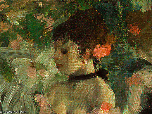 Dancers Backstage, Detalj 3, Ng Washington — Edgar Degas