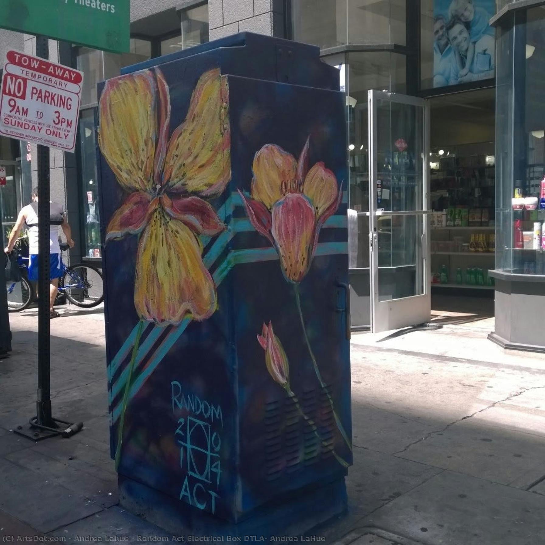 Random Act Electrical Box Dtla, Andrea Lahue — Andrea Lahue