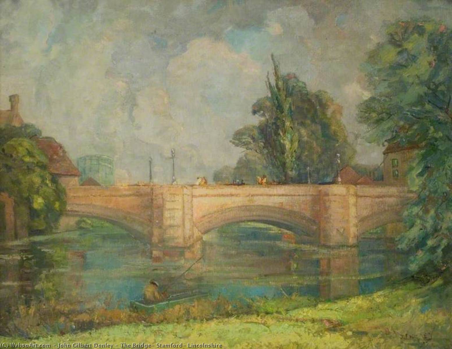 The Bridge, Stamford, Lincolnshire — John Gilbert Donley