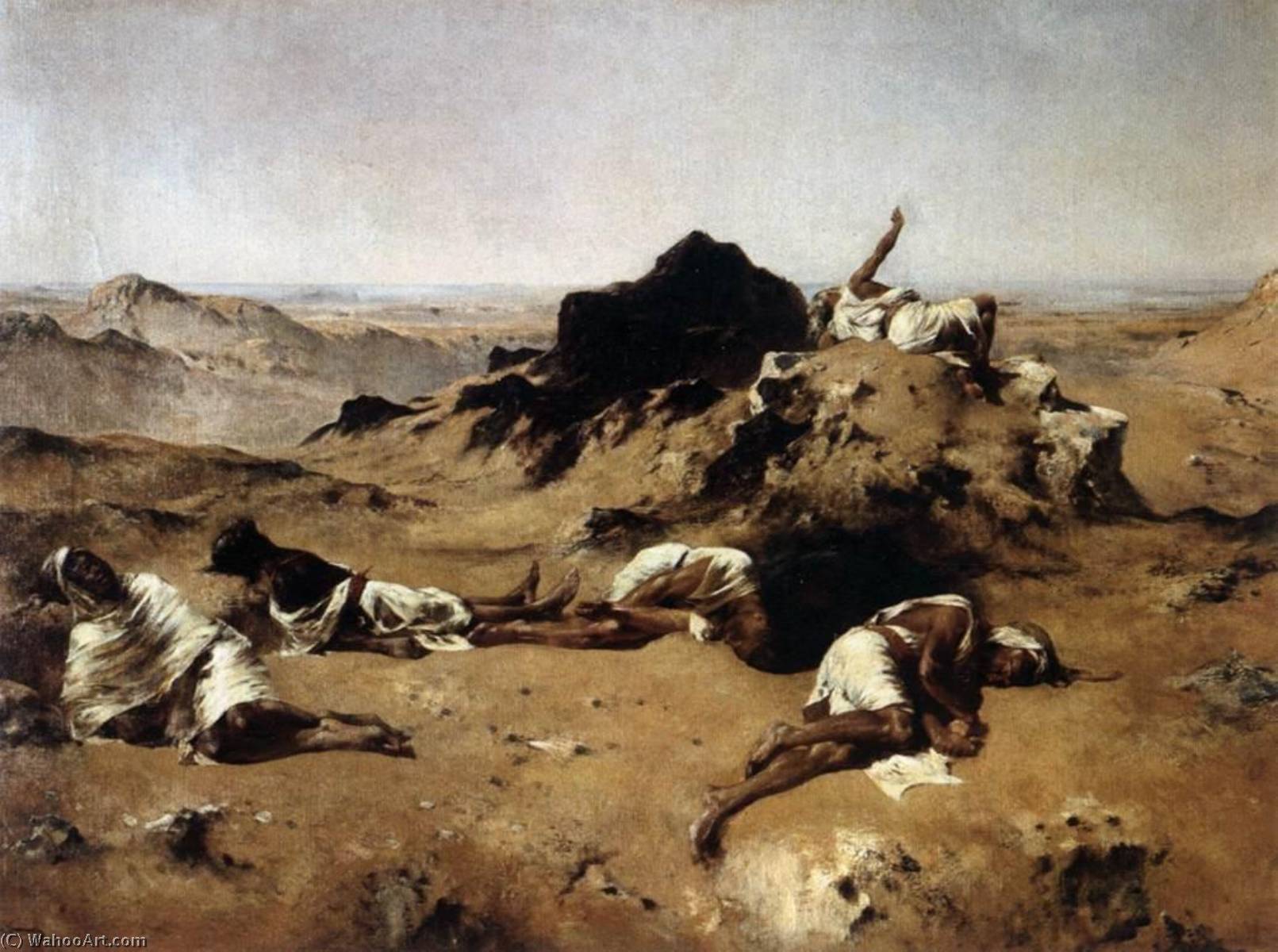 The Land Of Thirst — Eugène Samuel Auguste Fromentin