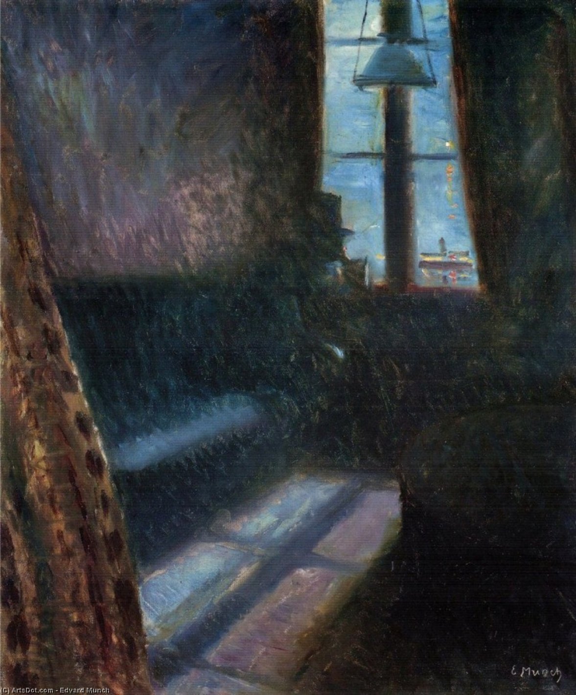 Overnight In Saint-cloud — Эдвард Мунк