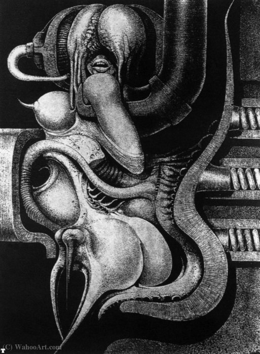 Hr Giger Biomechanoid - (009) — H.r. Giger