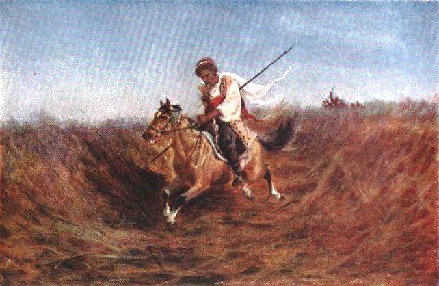 Kurdish Cavalryman — Giorgi (gigo) Ivanes Dze Gabashvili