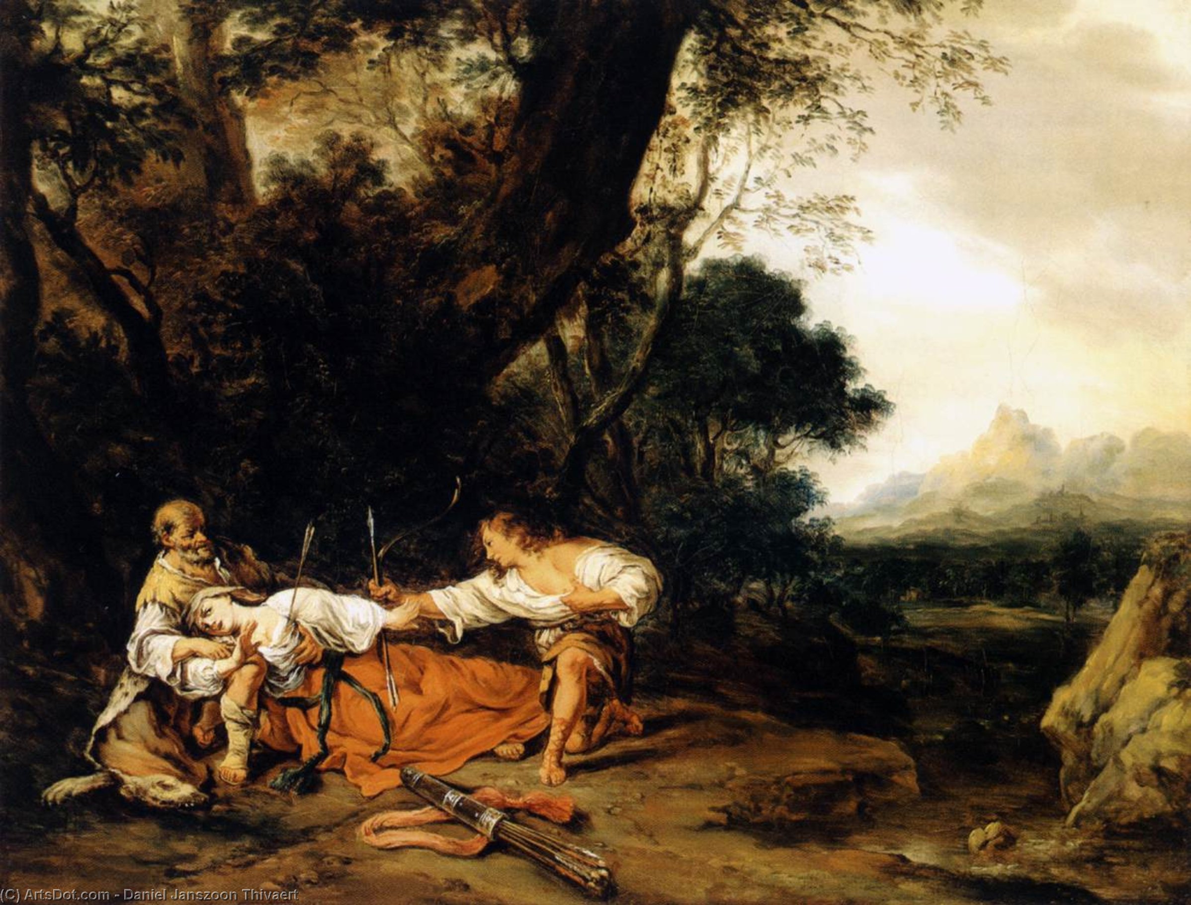 Silvio And Dorinda — Daniel Janszoon Thivaert