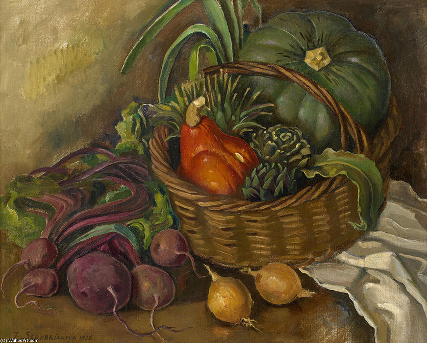 Still Life With Vegetables — Zinaida Serebriakova