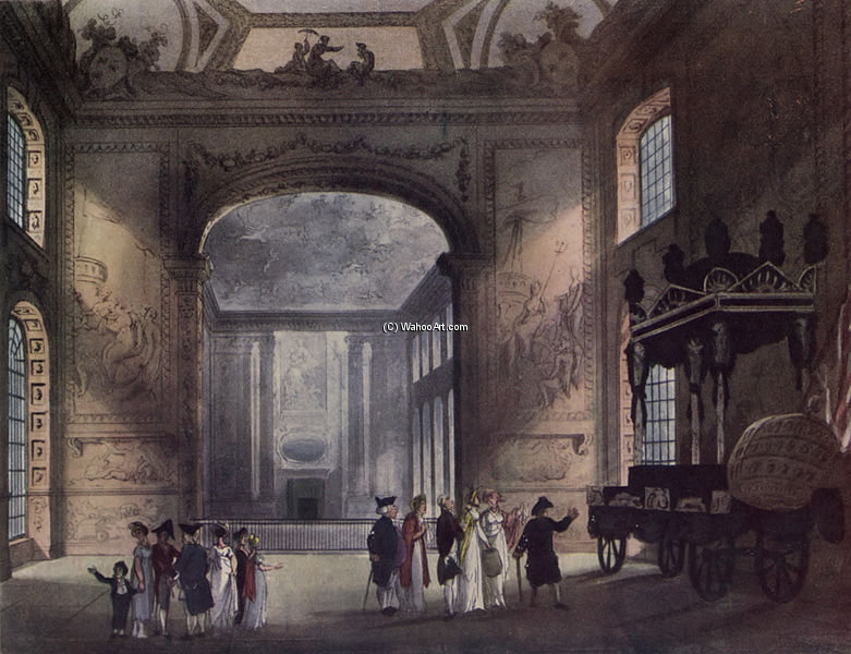Greenwich Hospital, The Painted Hall — Vilijam Henri Pajin