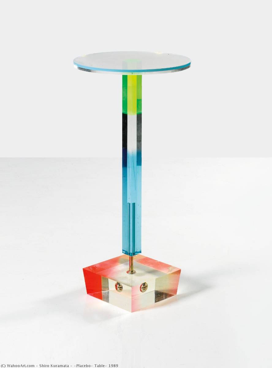 'placebo' Table, 1989 — Shiro Kuramata