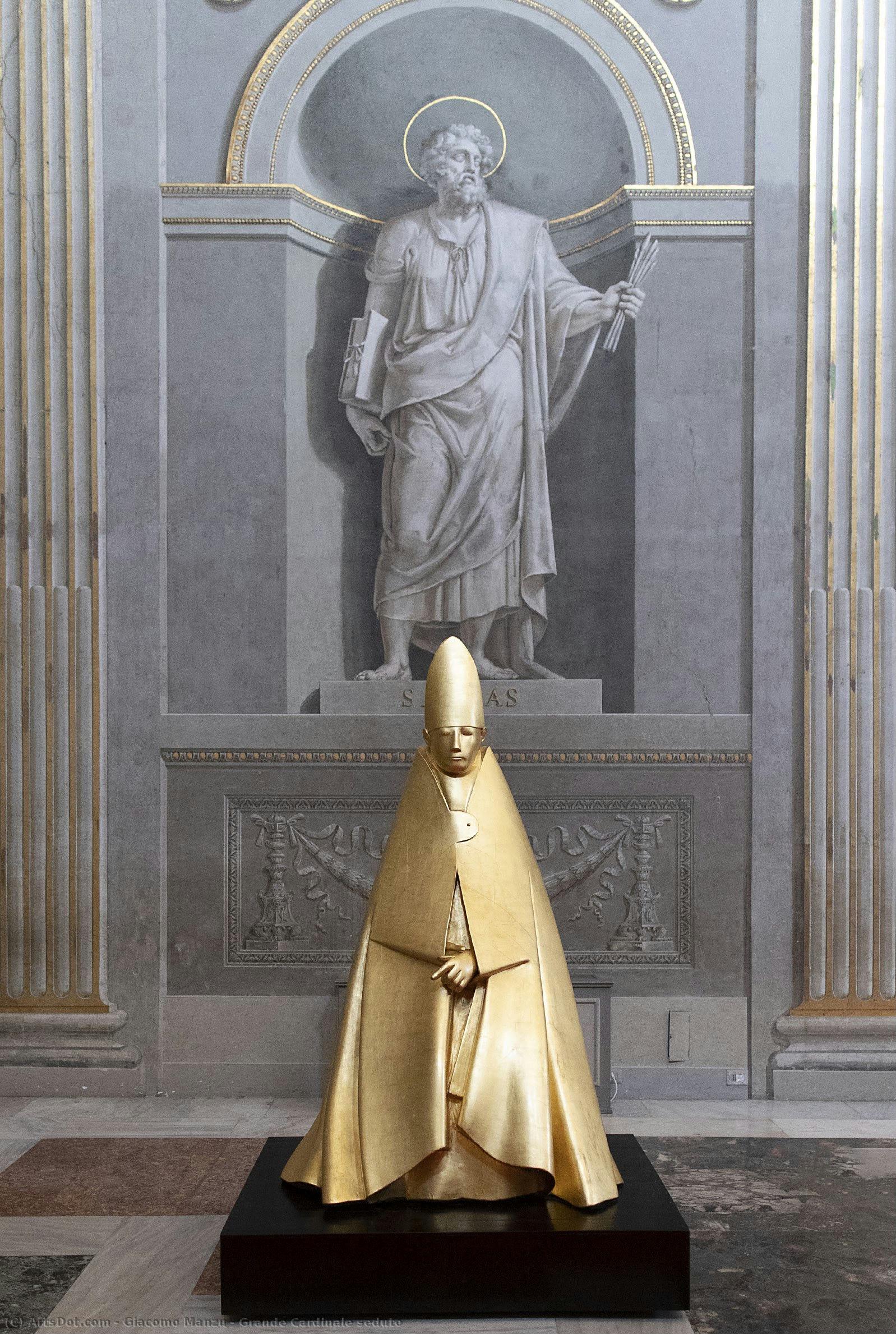 Grande Cardinale Seduto — Giacomo Manzu