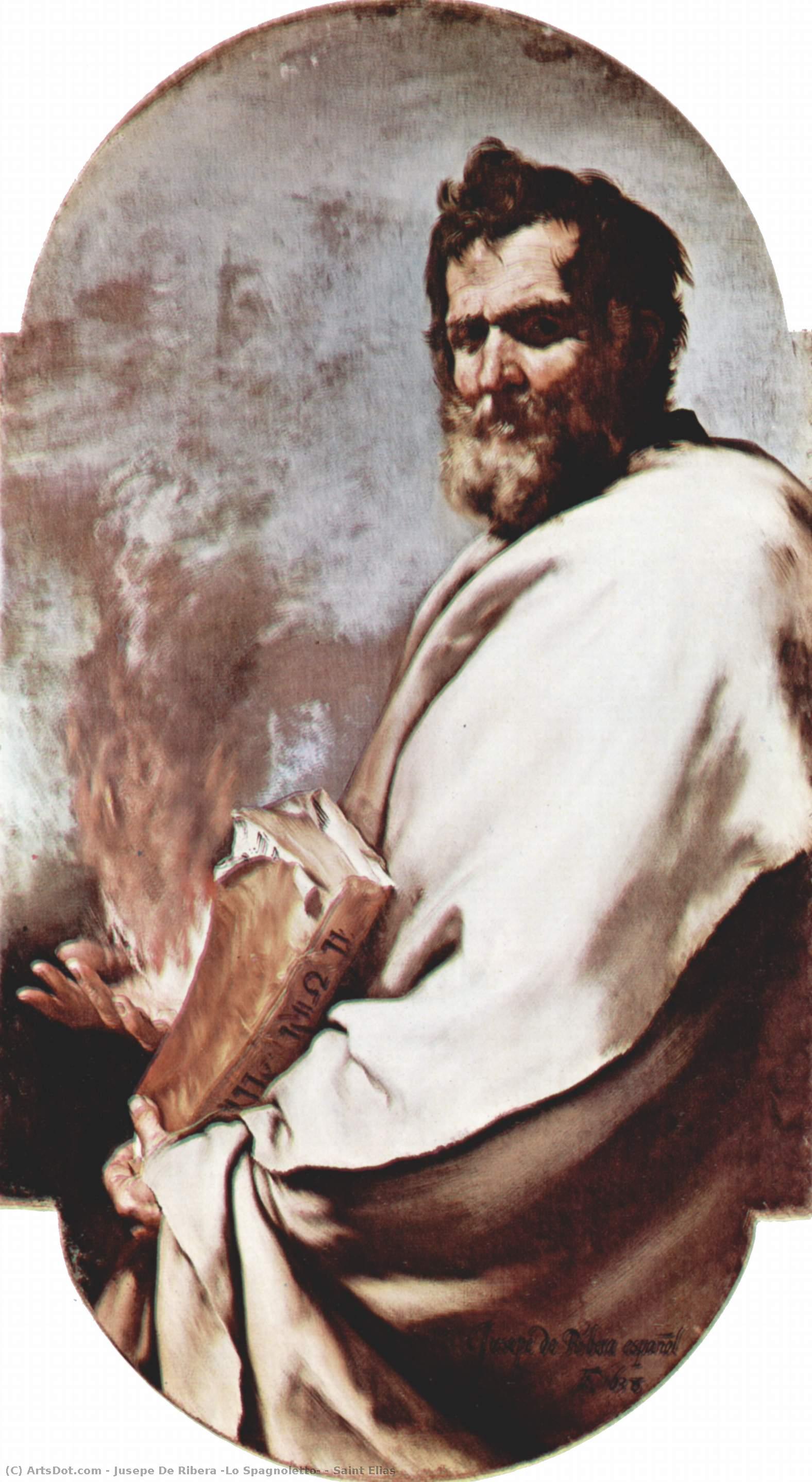 Saint Elias — Jusepe De Ribera