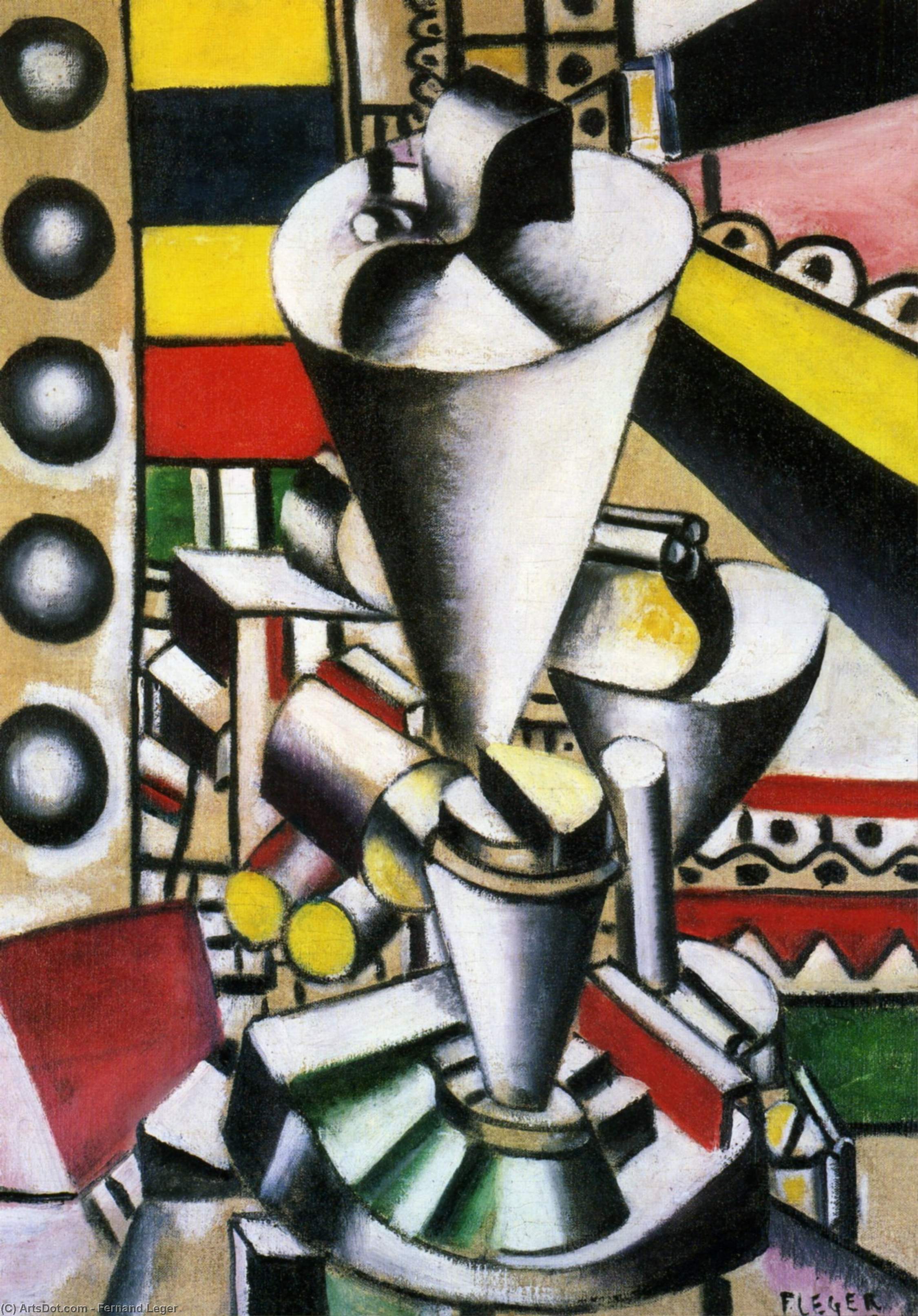 Still Life In The Machine Elements — Fernand Léger