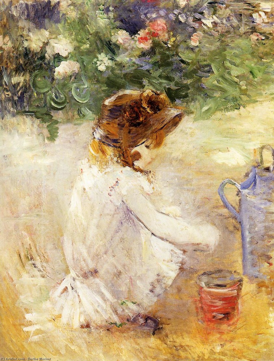Playing In The Sand — Берта Моризо
