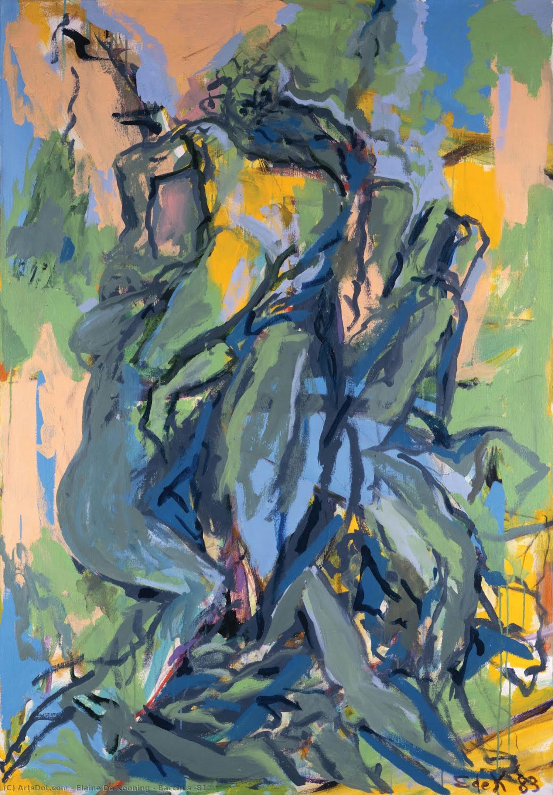 Bacchus #81 — Elaine De Kooning