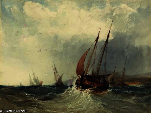 A Trawler In A Swell — Charles Bentley