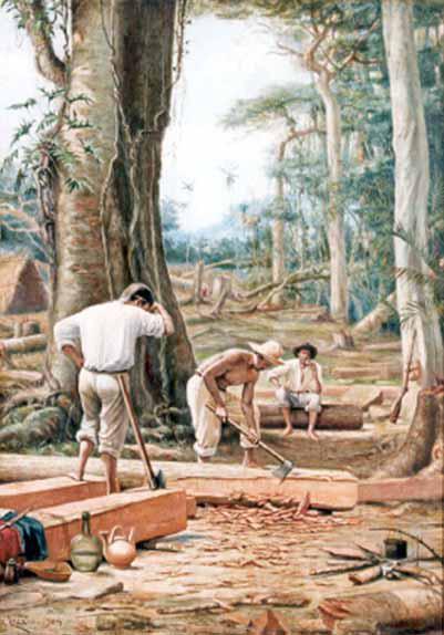 Os Falquejadores — Benedito Calixto