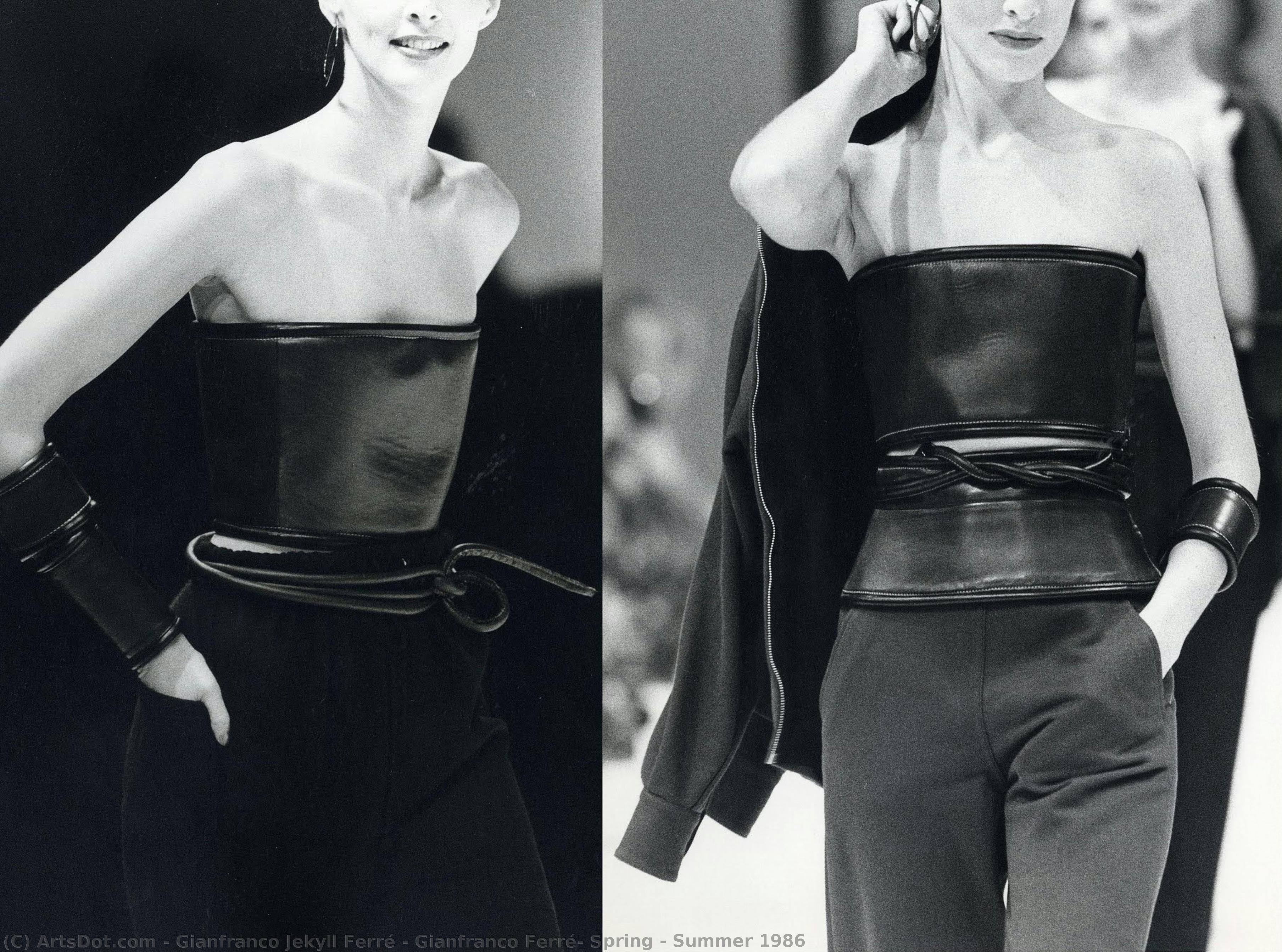 Gianfranco Ferré, Spring / Summer 1986 — Джанфранко Ферре