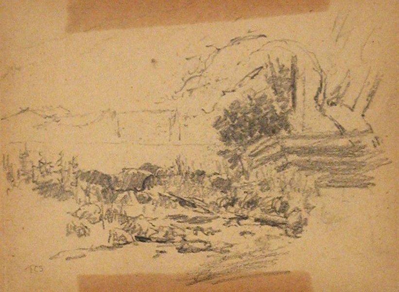 Landscape Sketch 1 — Теодор Клемент Стилль