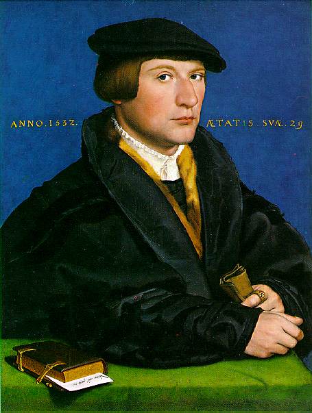 Portrait Of A Member Of The Wedigh Family — Hans Holbein The Younger