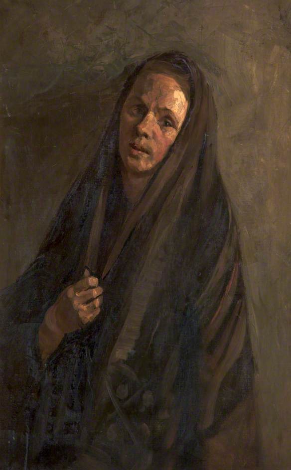 Mill Girl With A Shawl — Patti Mayor