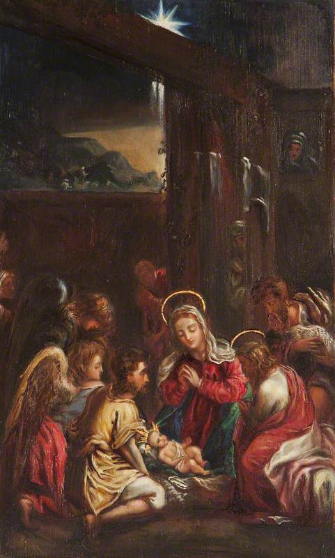 The Nativity (inside Of Left Hand Wing, Bottom) — Rebecca Dulcibella Orpen