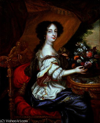 Portrait Of Barbara Villiers, Duchess Of Cleveland (oil On Canvas) — Henri Gascard