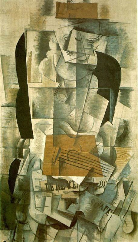 Woman With A Guitar — Pablo Picasso