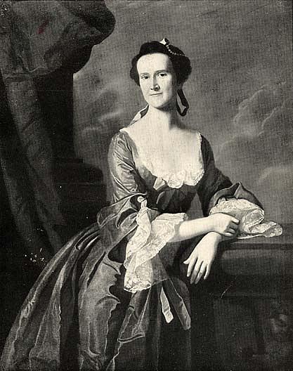 Mrs. John Amory (katharine Greene), (painting) — John Singleton Copley