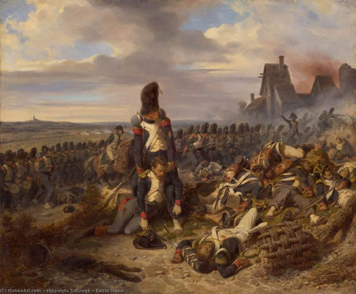 Battle Scene — Hippolyte Bellangé