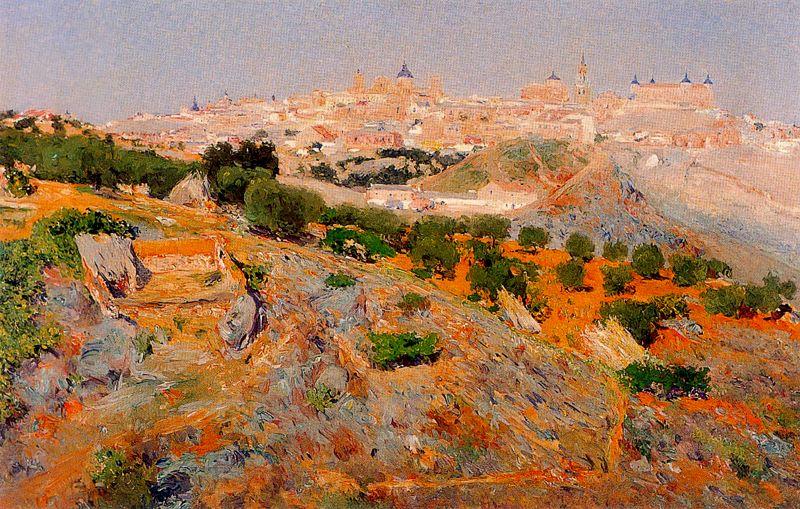 Vista De Toledo Desde Los Cigarrales — Aureliano De Beruete Y Moret