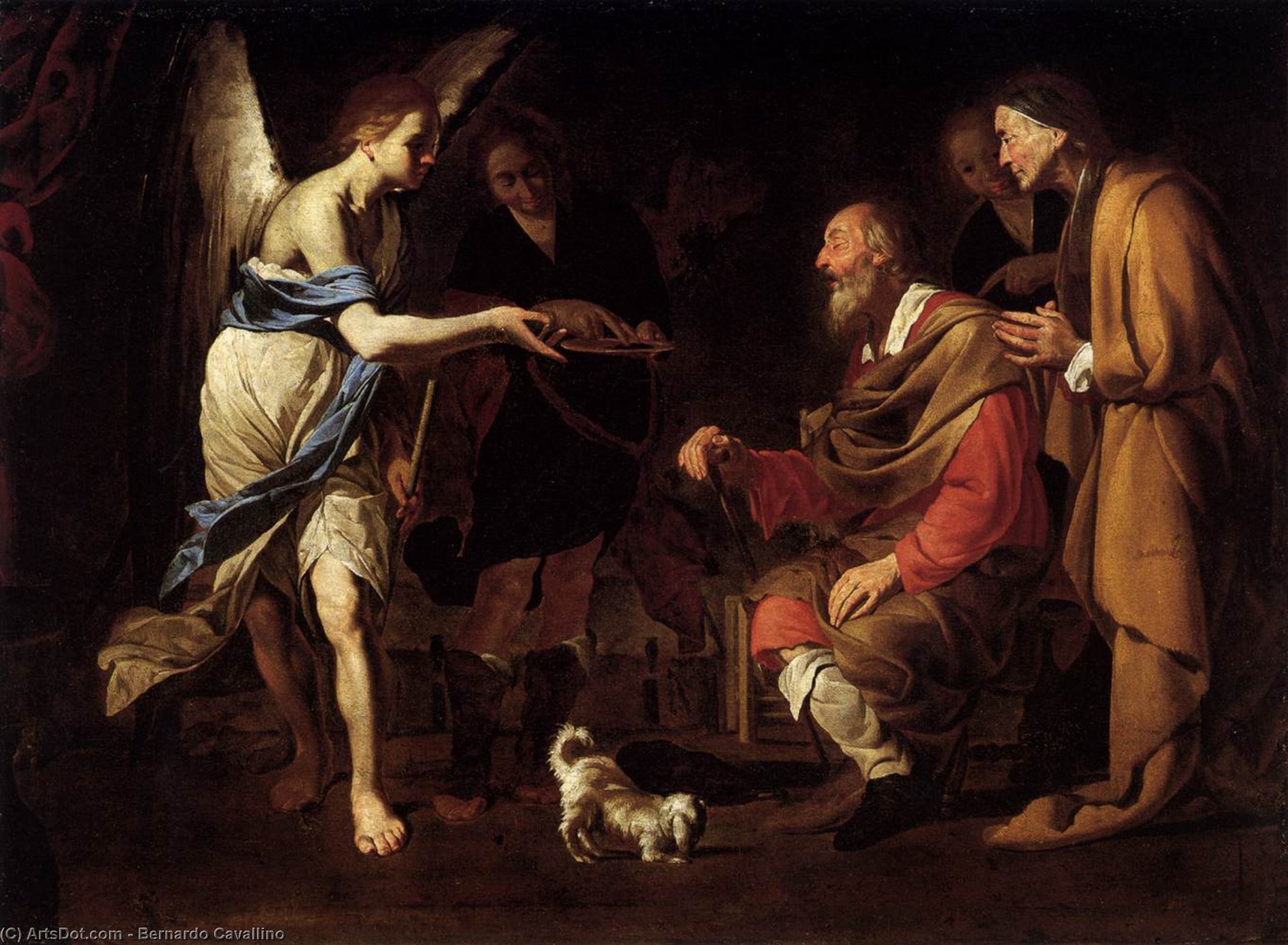 Curing Of Tobias — Bernardo Cavallino