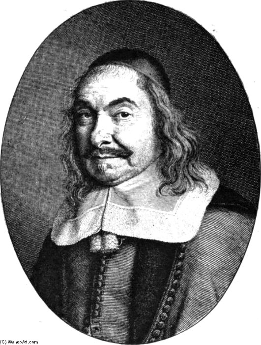 Portrait Of Jean Loret — Robert Nanteuil