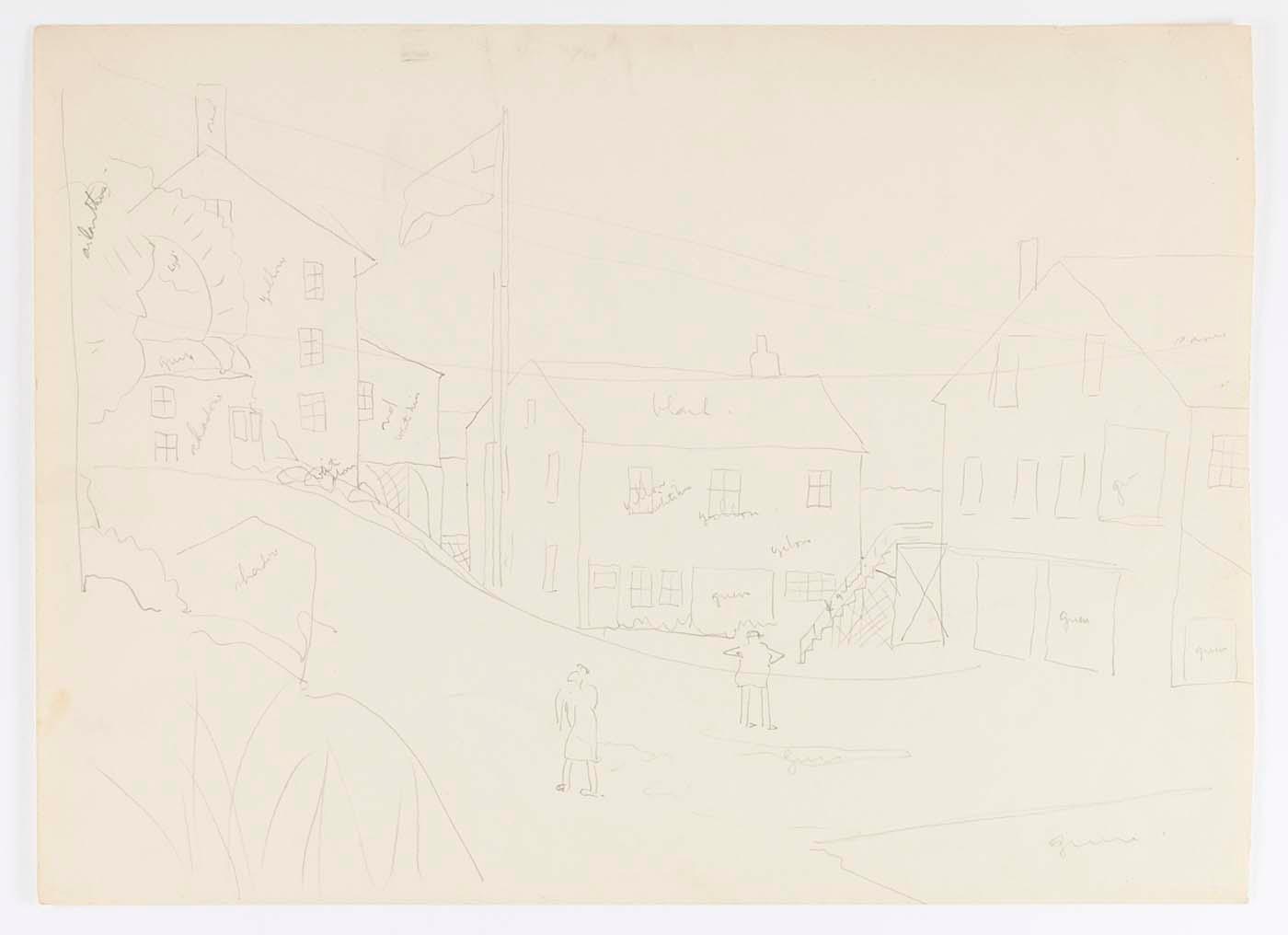 (town Scene) — Marguerite Zorach