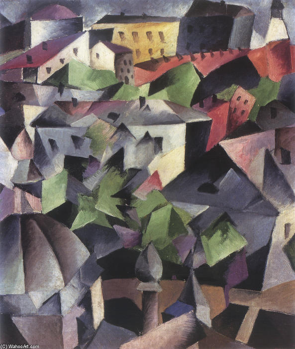 Cityscape. Kiev. — Oleksandr Bogomazov (alexander Bogomazov)