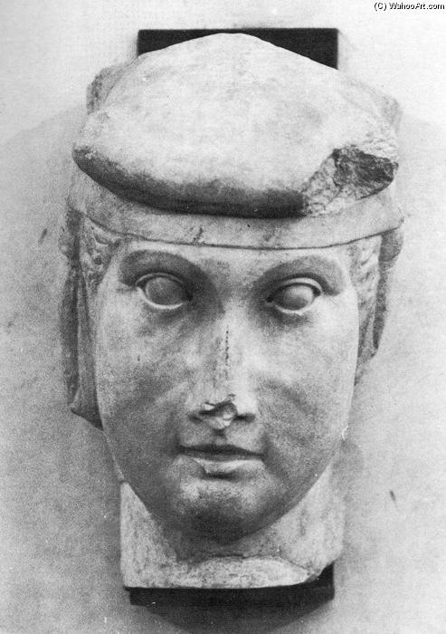 Head Of A Young Man — Arnolfo Di Cambio