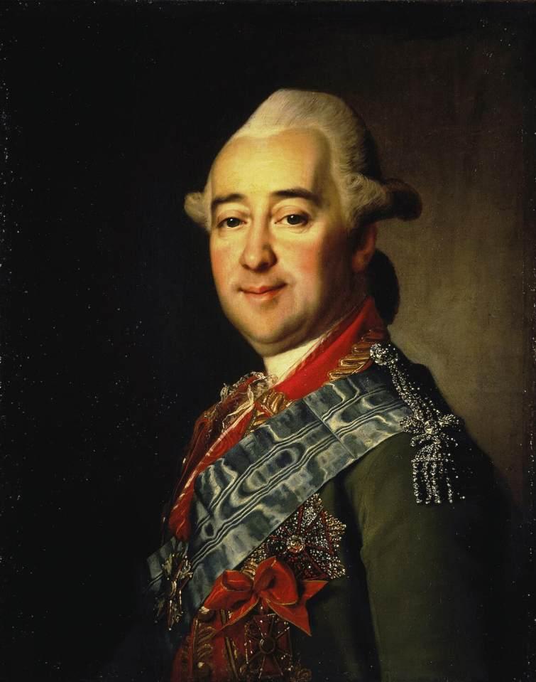Portrait Of Mikhail Krechetnikov — Dmitry Grigoryevich Levitsky