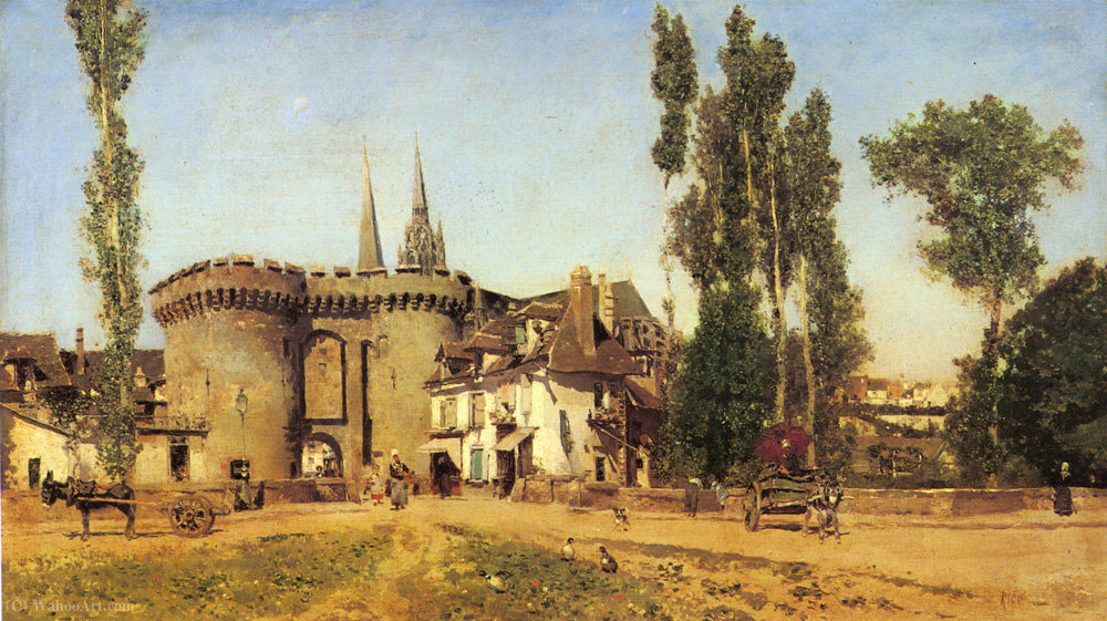 The Village Of Chartres — Martin Rico Ortega