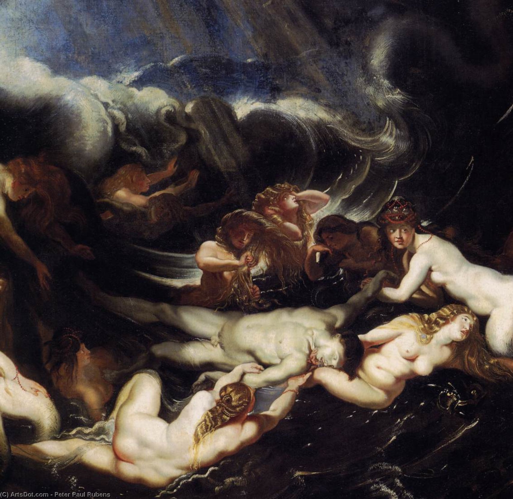 Heroe Y Leandor — Pedro Pablo Rubens