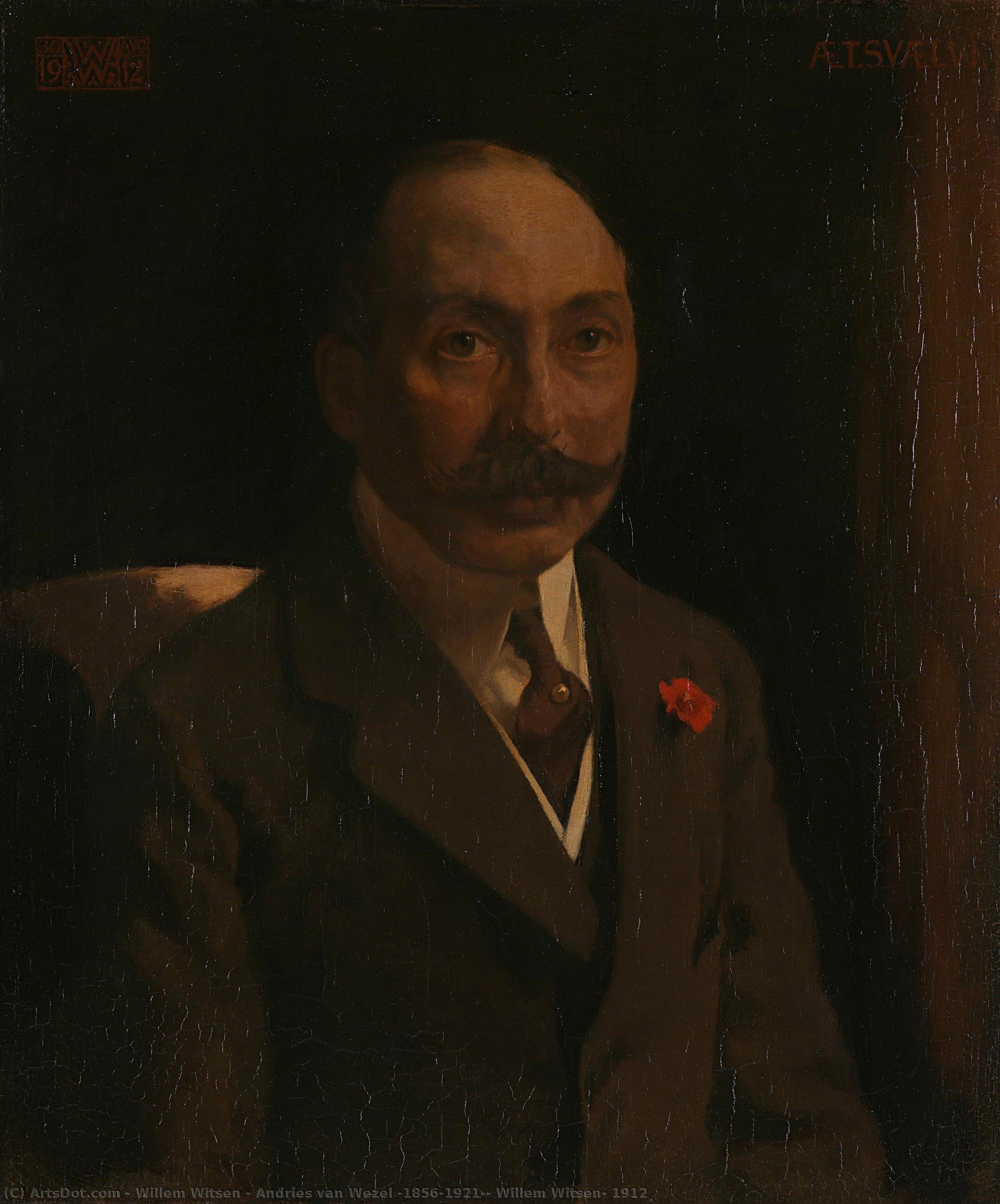 Andries Van Wezel (1856-1921), Willem Witsen, 1912 — Willem Witsen